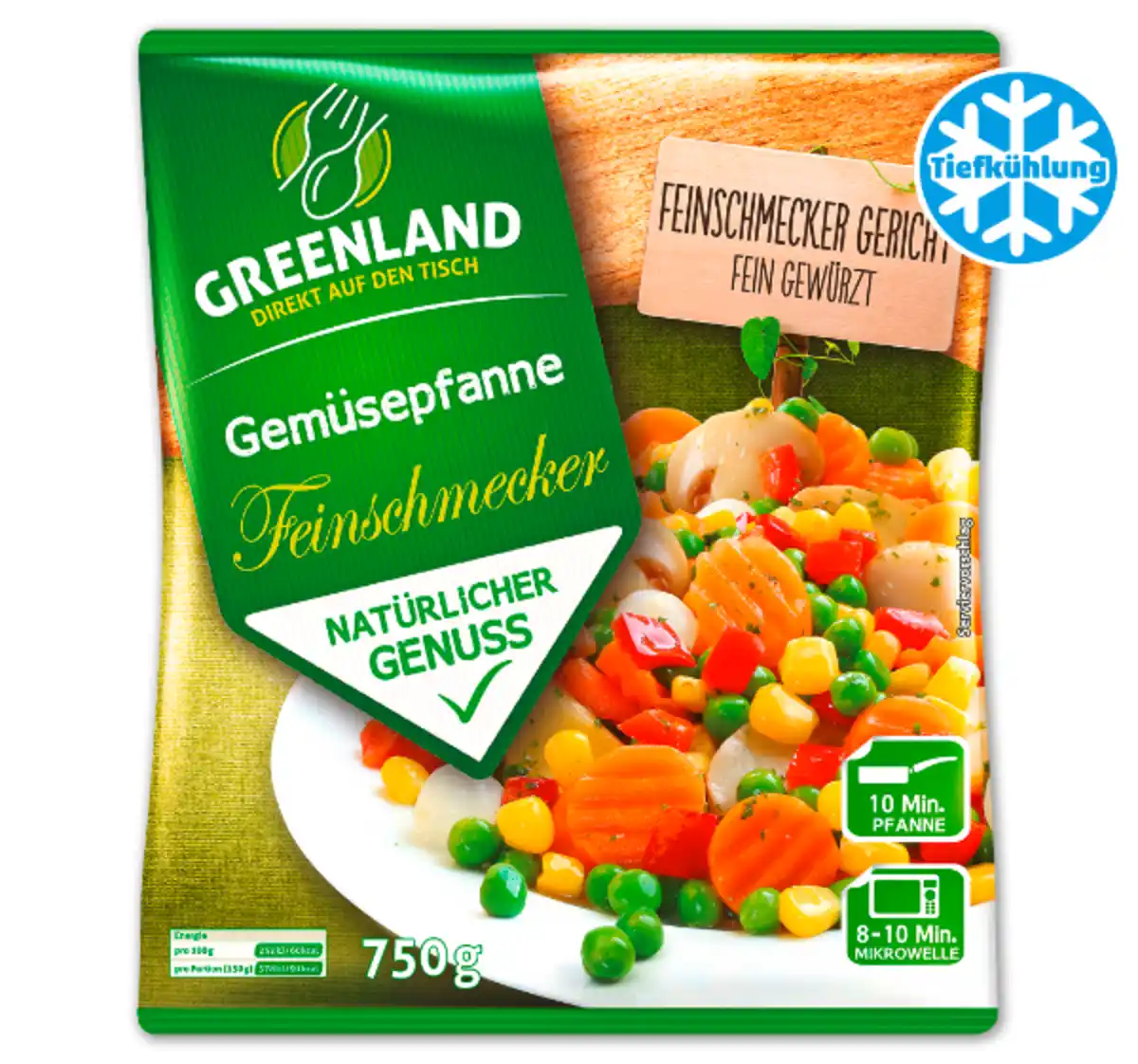 Bild 1 von GREENLAND Pfannengemüse