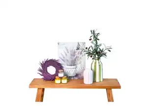 Trockenblumenkranz „Lavendel“ zum Hängen