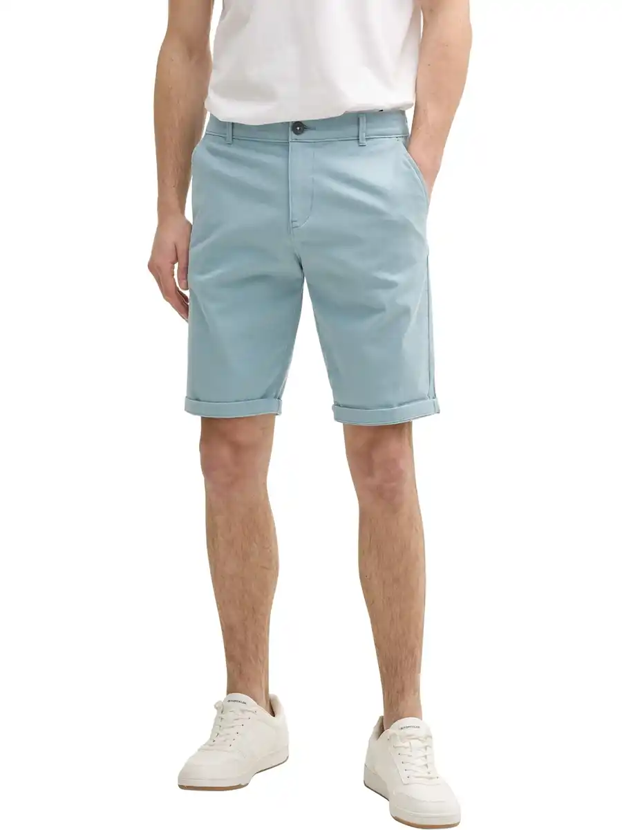 Bild 1 von Herren Slim Fit Chino Shorts Grau