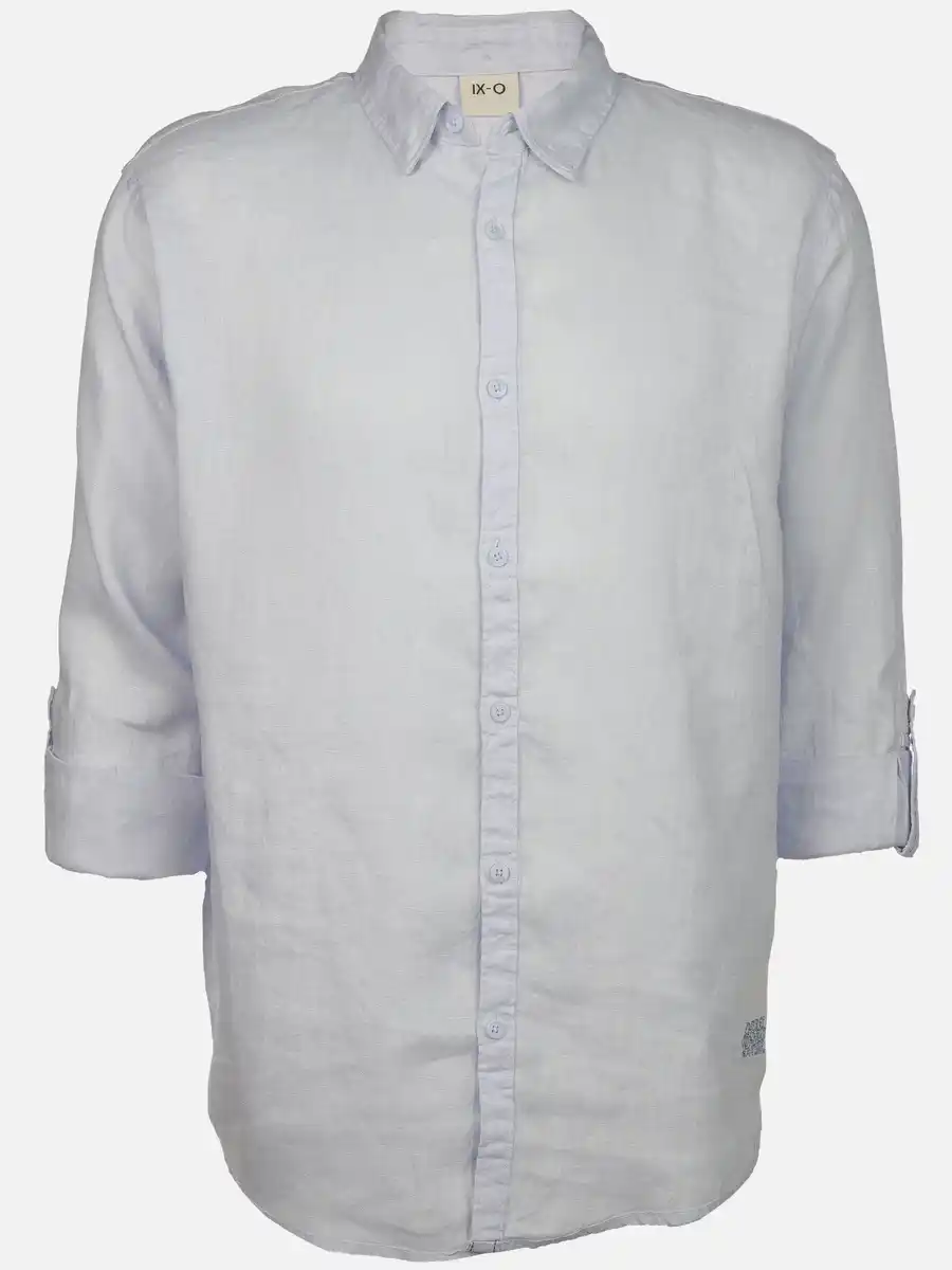 Bild 1 von Herren Leinenhemd Blau