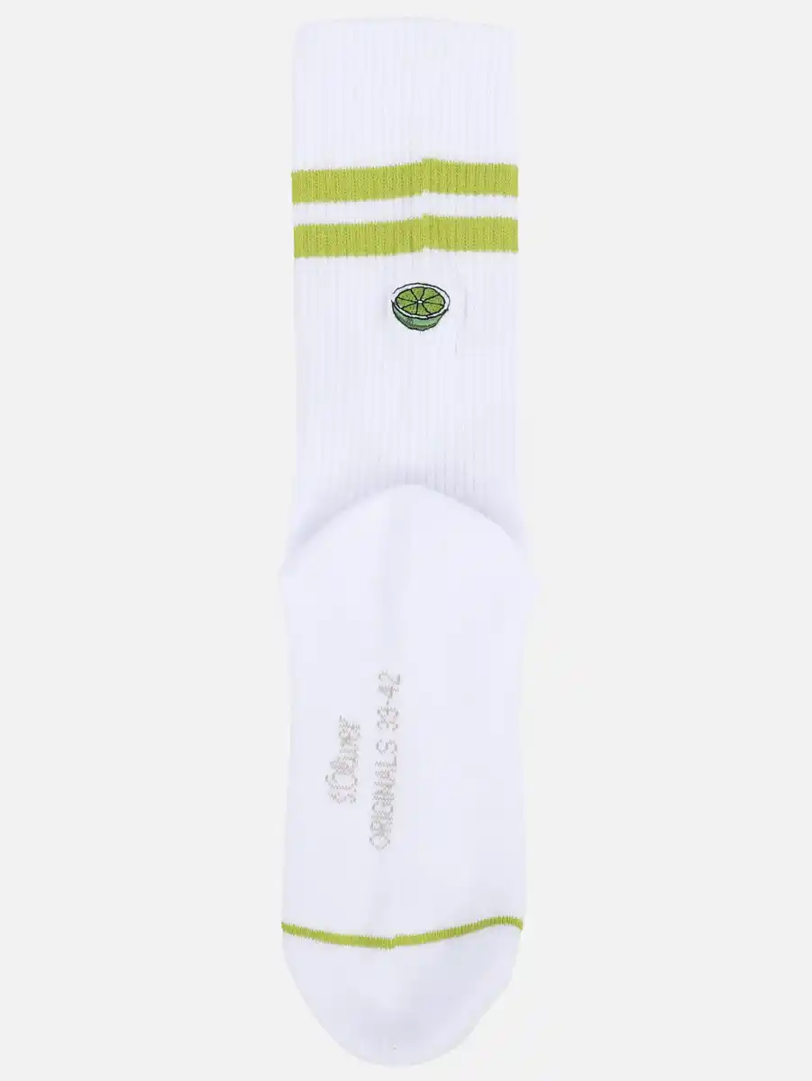 Bild 1 von Damen Tennissocken mit Stickerei Weiß