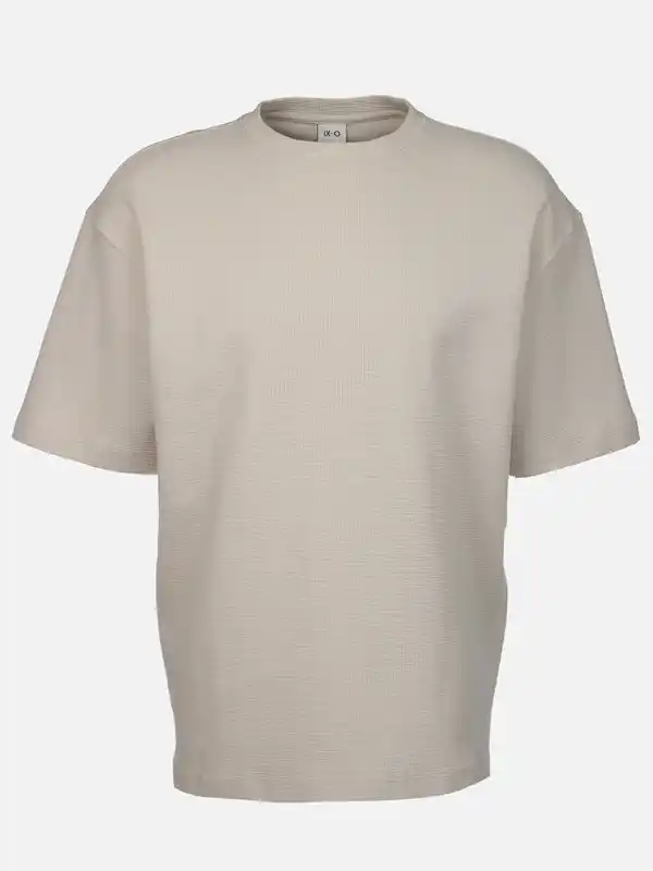 Bild 1 von Herren T-Shirt mit toller Webstruktur Beige
