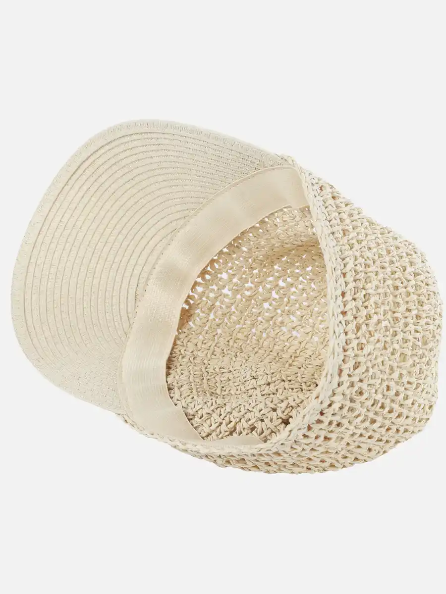 Bild 3 von Damen Sonnen-Cap aus Papier Beige