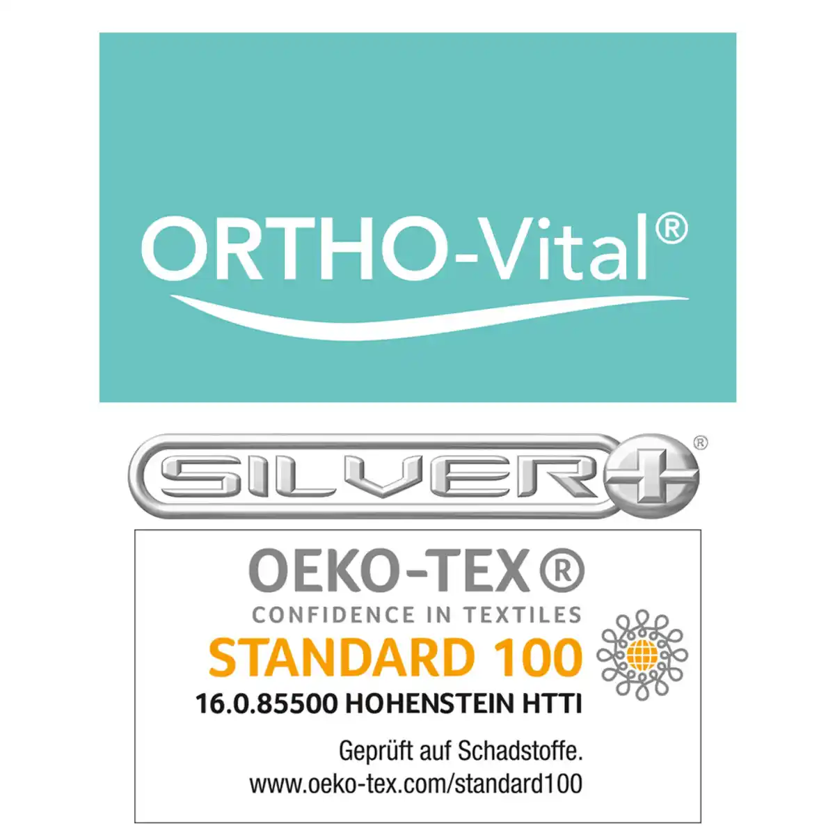 Bild 3 von Visko-Nackenkissen "Butterfly" mit Silver Plus