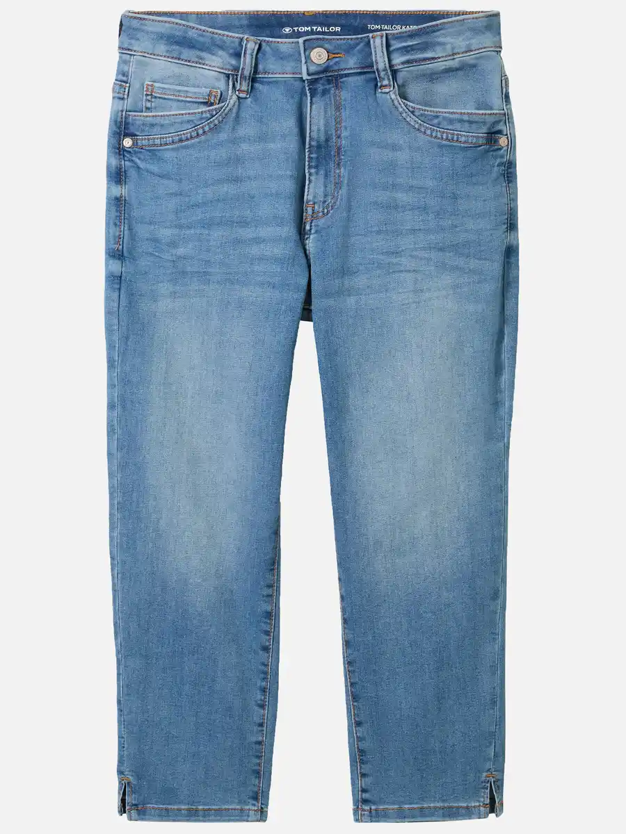 Bild 1 von Damen Capri High Waist Jeans "Kate" Blau