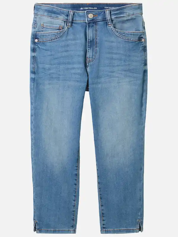 Bild 1 von Damen Capri High Waist Jeans "Kate" Blau