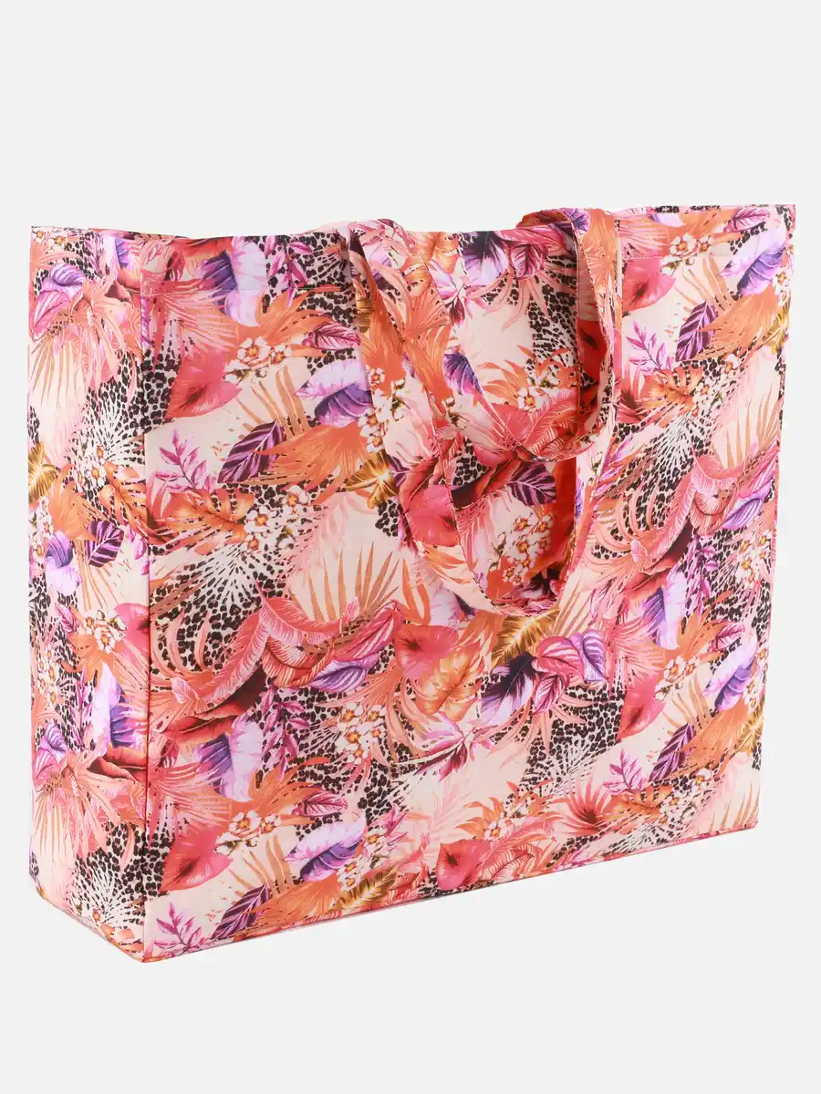 Bild 2 von Damen Strandtasche mit Leomotiv Pink