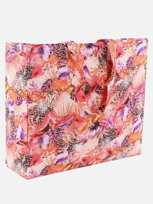 Bild 2 von Damen Strandtasche mit Leomotiv Pink