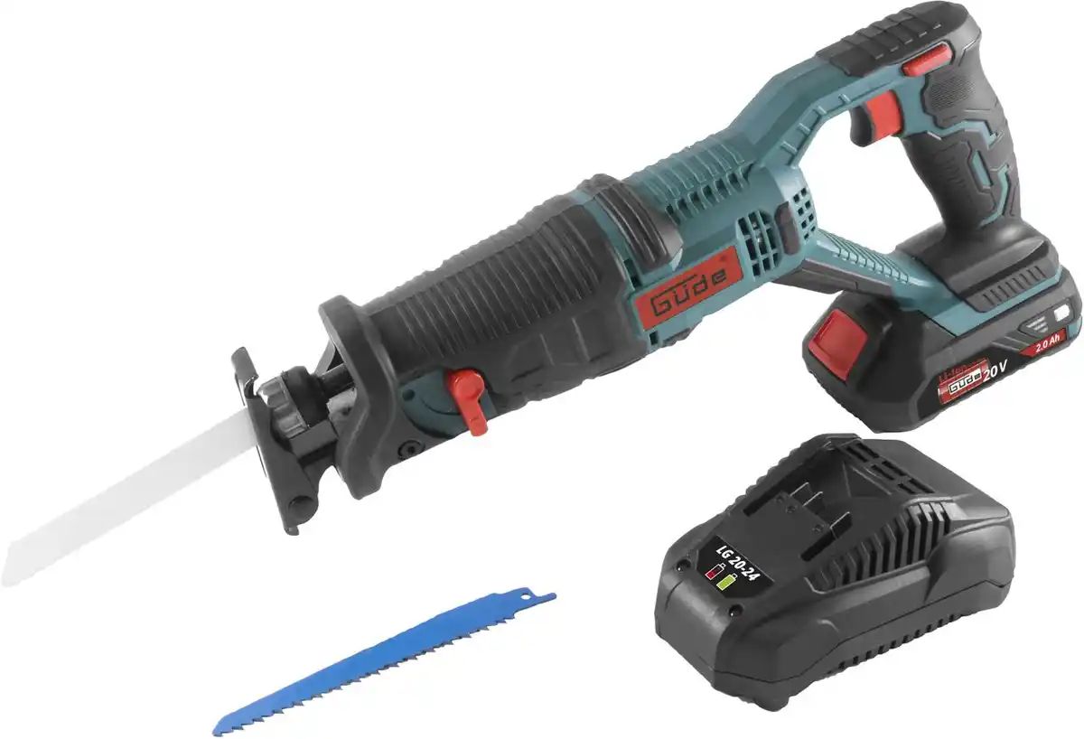 Bild 1 von 20 V Akku Universal-Säbelsäge USS 20-201-24 inkl. Akku & Ladegerät