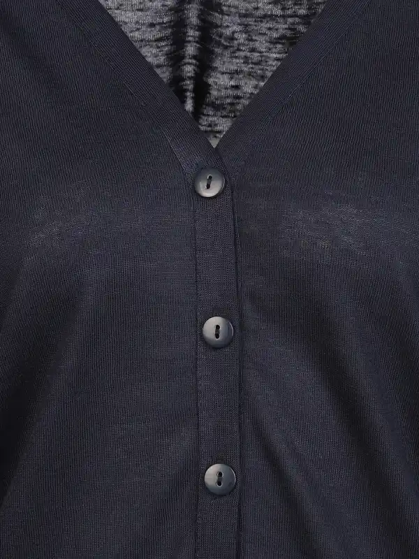 Bild 3 von Damen Cardigan mit V-Ausschnitt Marine