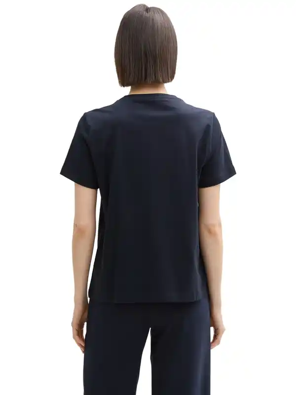 Bild 2 von Damen Basic Shirt Blau