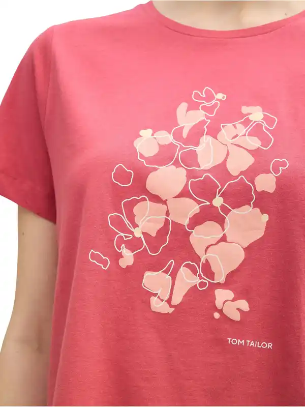 Bild 3 von Damen Basic Shirt Rot