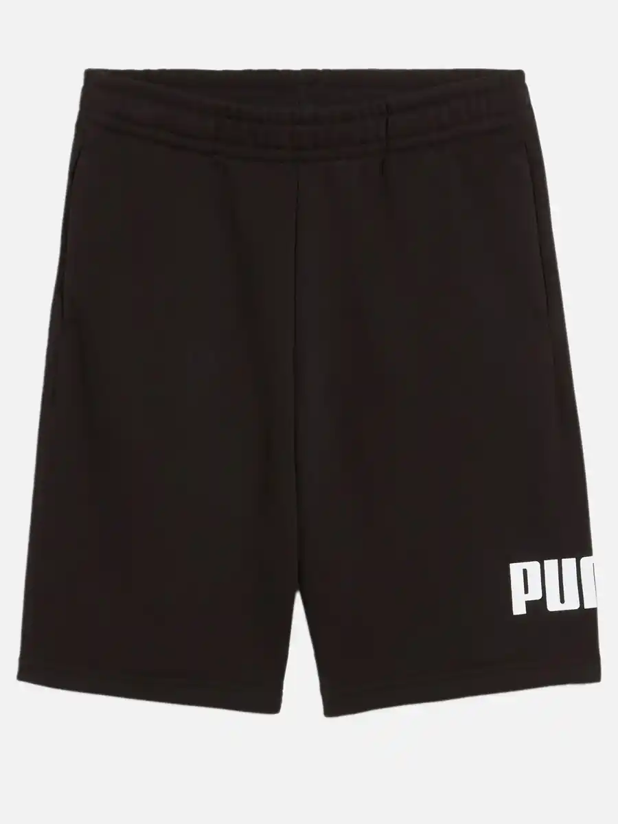 Bild 1 von Jungen Shorts mit Logoprint Schwarz