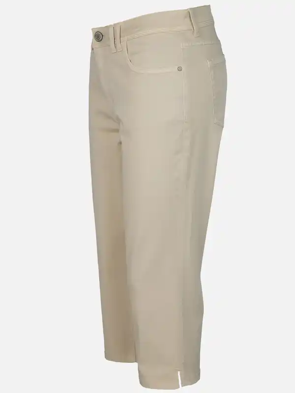Bild 3 von Damen Caprihose in slimfit Form Beige