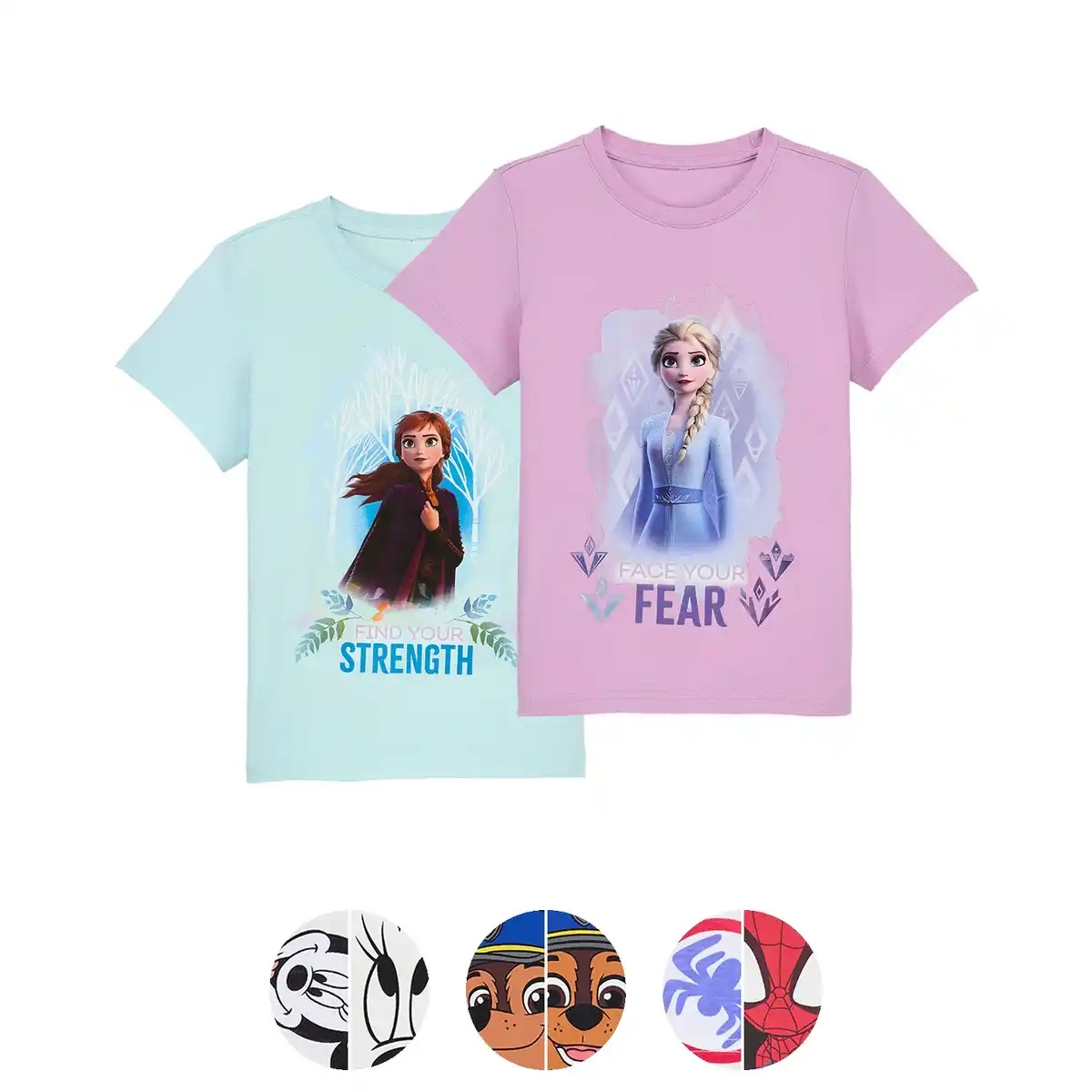 Bild 1 von LICENSED Kleinkinder/Kinder T-Shirt, 2er-Pack