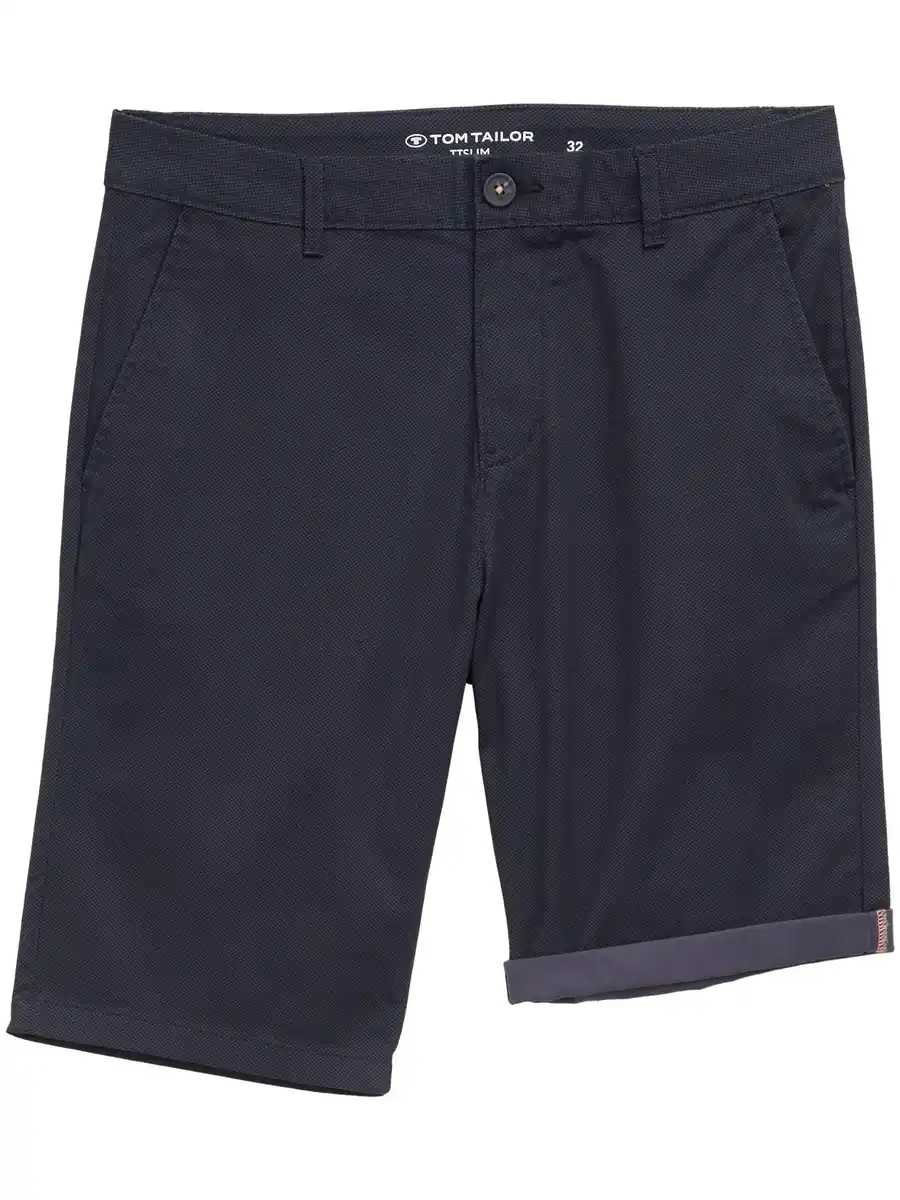 Bild 4 von Herren Slim Fit Chino Shorts Marine