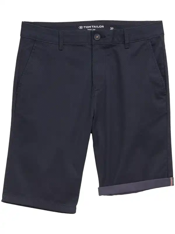 Bild 4 von Herren Slim Fit Chino Shorts Marine