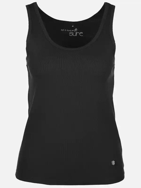 Bild 1 von Damen Ripptop Schwarz