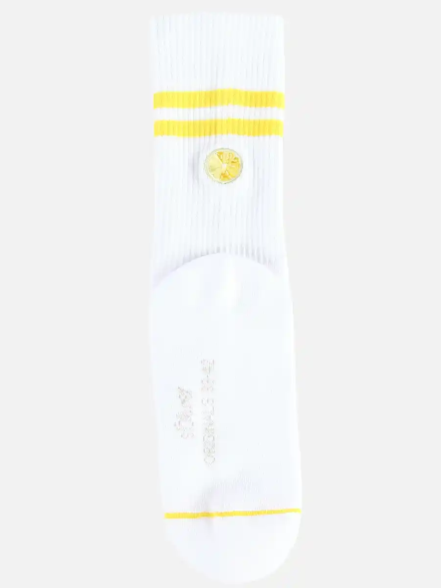 Bild 2 von Damen Tennissocken mit Stickerei Weiß