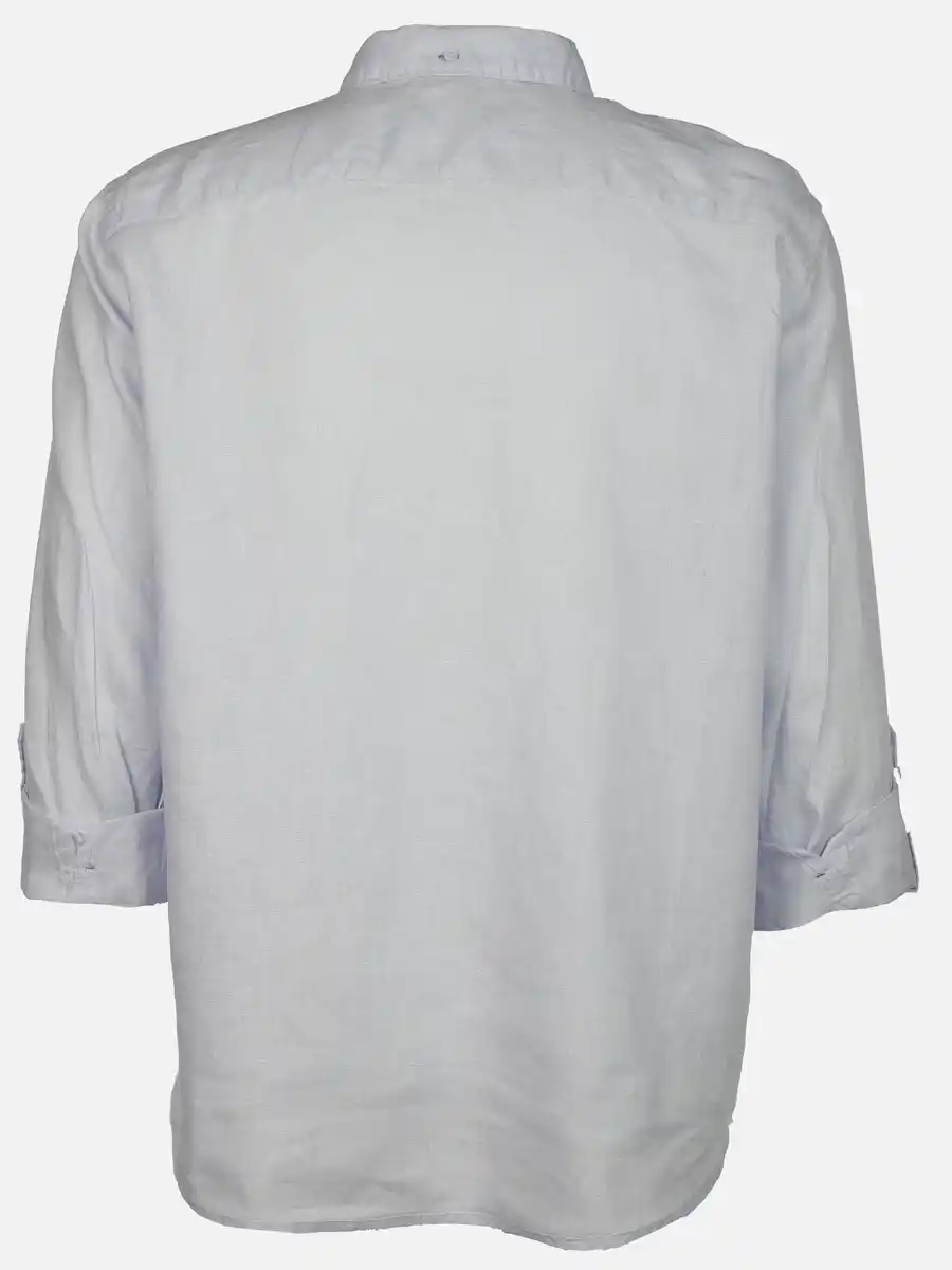 Bild 2 von Herren Leinenhemd Blau