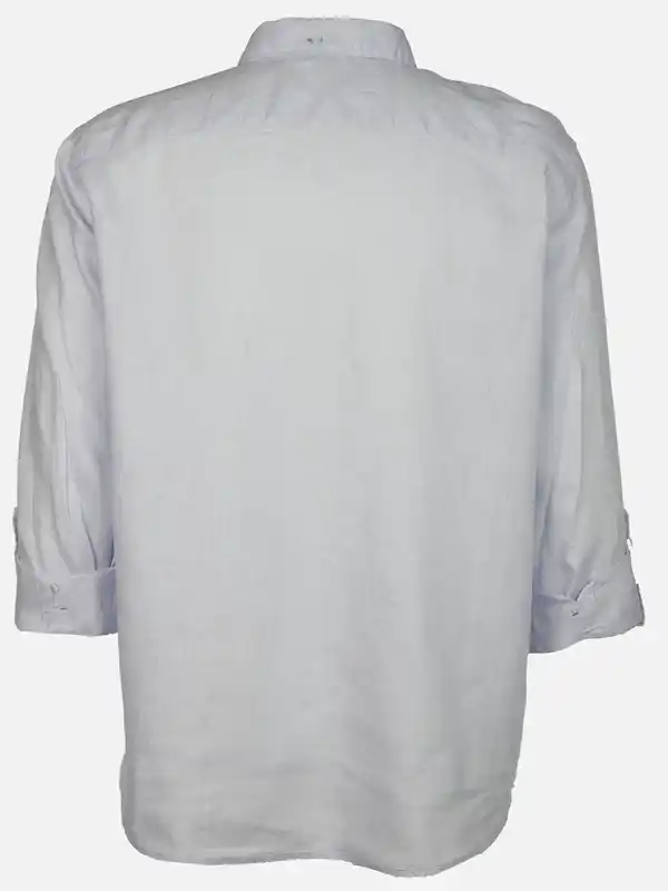 Bild 2 von Herren Leinenhemd Blau