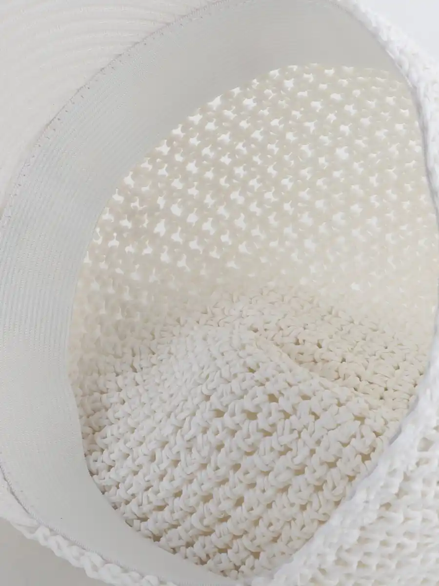 Bild 3 von Damen Sonnen-Cap aus Papier Weiß