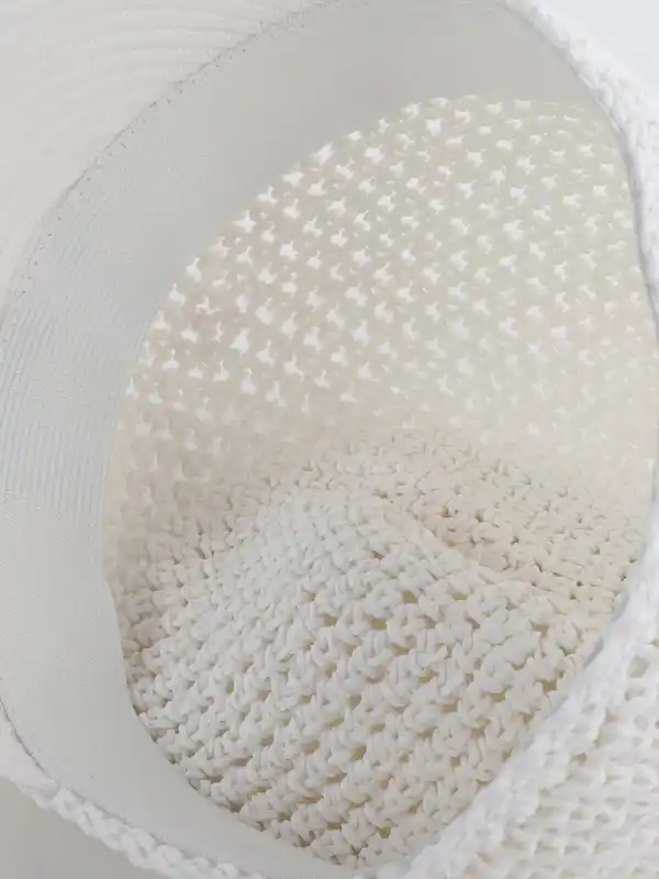 Bild 3 von Damen Sonnen-Cap aus Papier Weiß