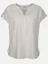 Bild 1 von Damen Blusentop mit Streifen Beige