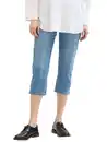 Bild 4 von Damen Capri High Waist Jeans "Kate" Blau