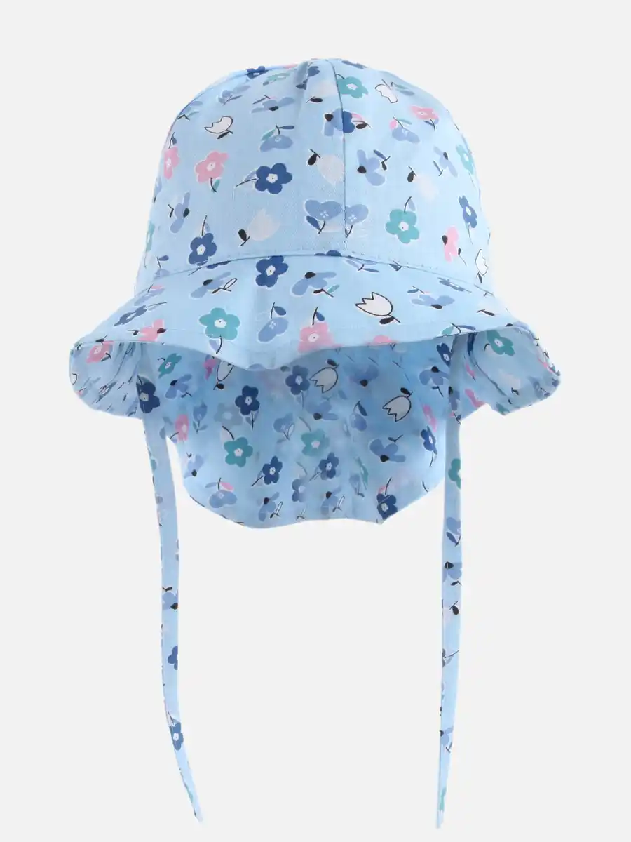 Bild 1 von Baby Mädchen Sonnenhut Weiß