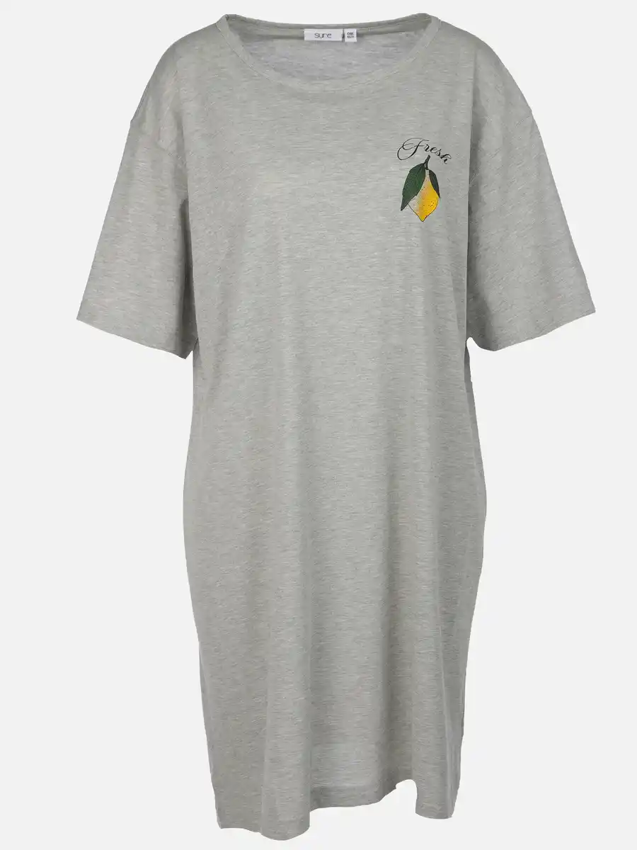 Bild 1 von Damen Oversize Nachthemd Grau