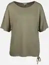 Bild 1 von Damen Struktur Shirt Oliv