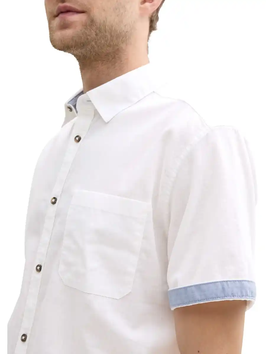 Bild 3 von Herren T-Shirt Weiß