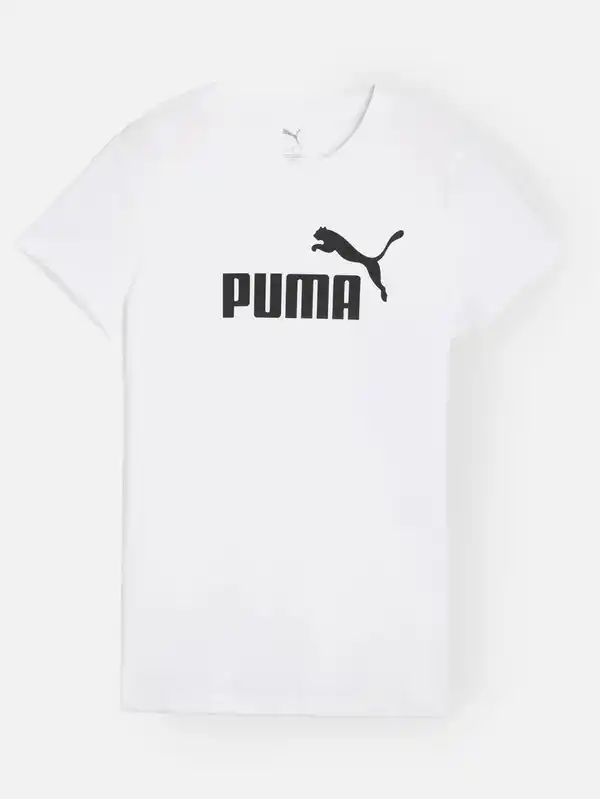 Bild 1 von Damen Sportshirt mit Logoprint Weiß
