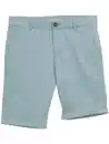 Bild 4 von Herren Slim Fit Chino Shorts Grau