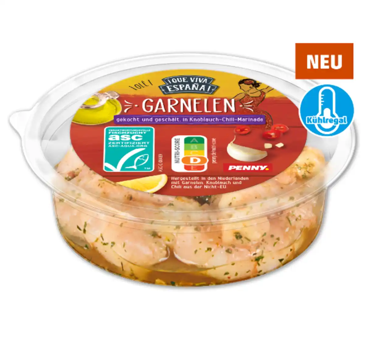 Bild 1 von ¡QUE VIVA ESPAÑA! Garnelen*