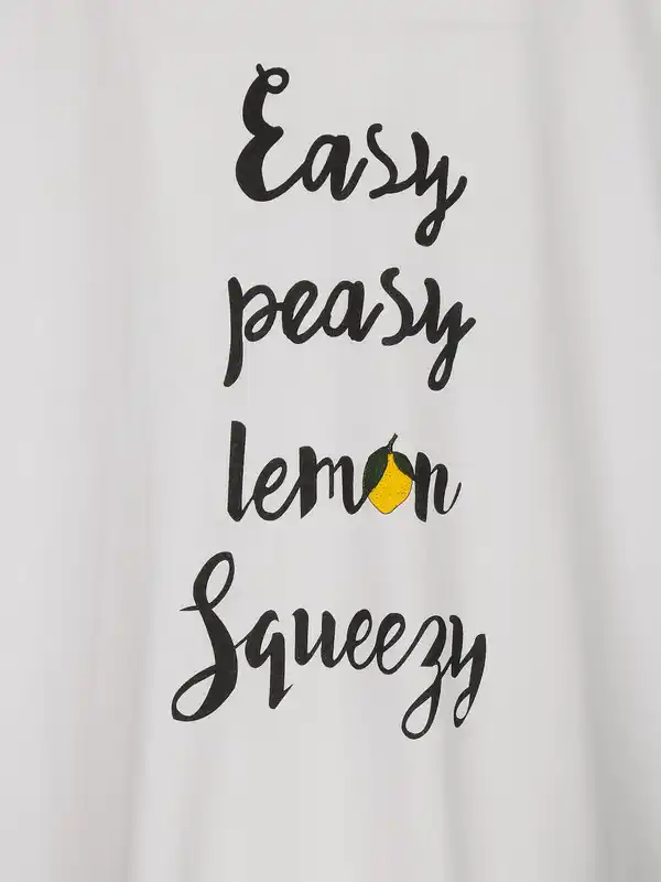 Bild 3 von Damen Oversize Nachthemd Weiß