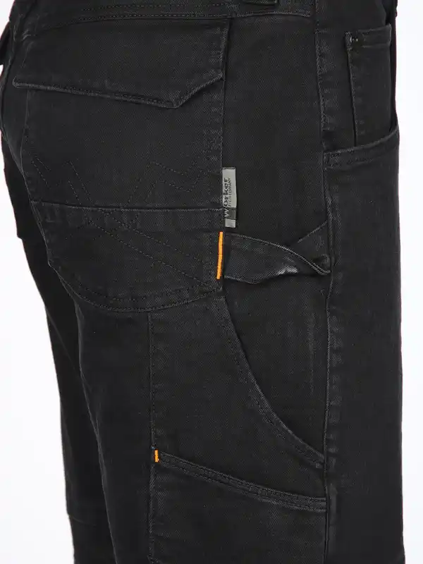 Bild 4 von Herren Arbeits-Funktionsshorts Schwarz