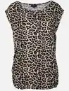 Bild 1 von Damen Top mit Muster Beige