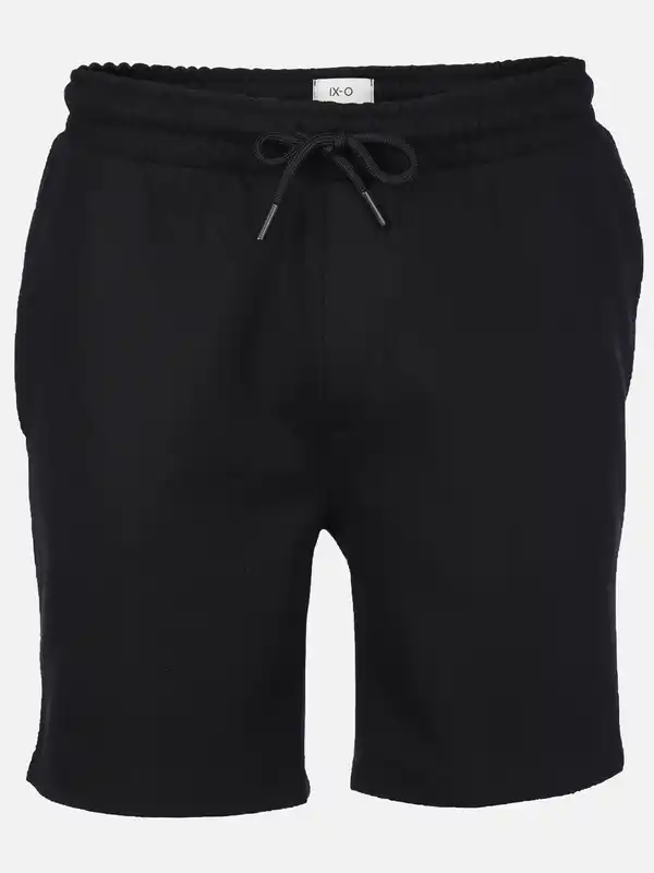 Bild 1 von Herren Sweatshorts unifarben Schwarz