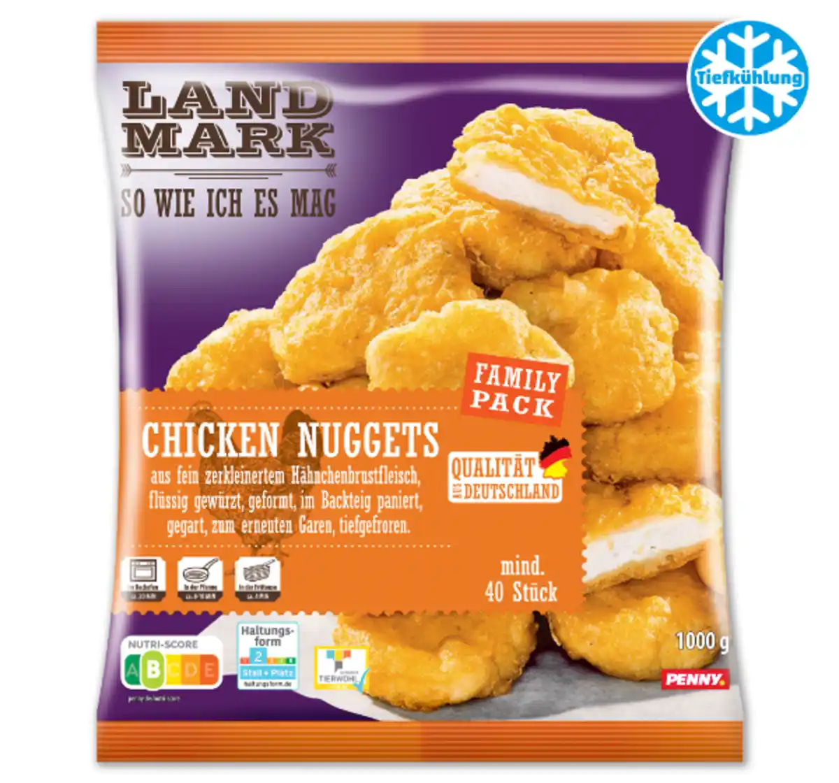 Bild 1 von LANDMARK Chicken Nuggets