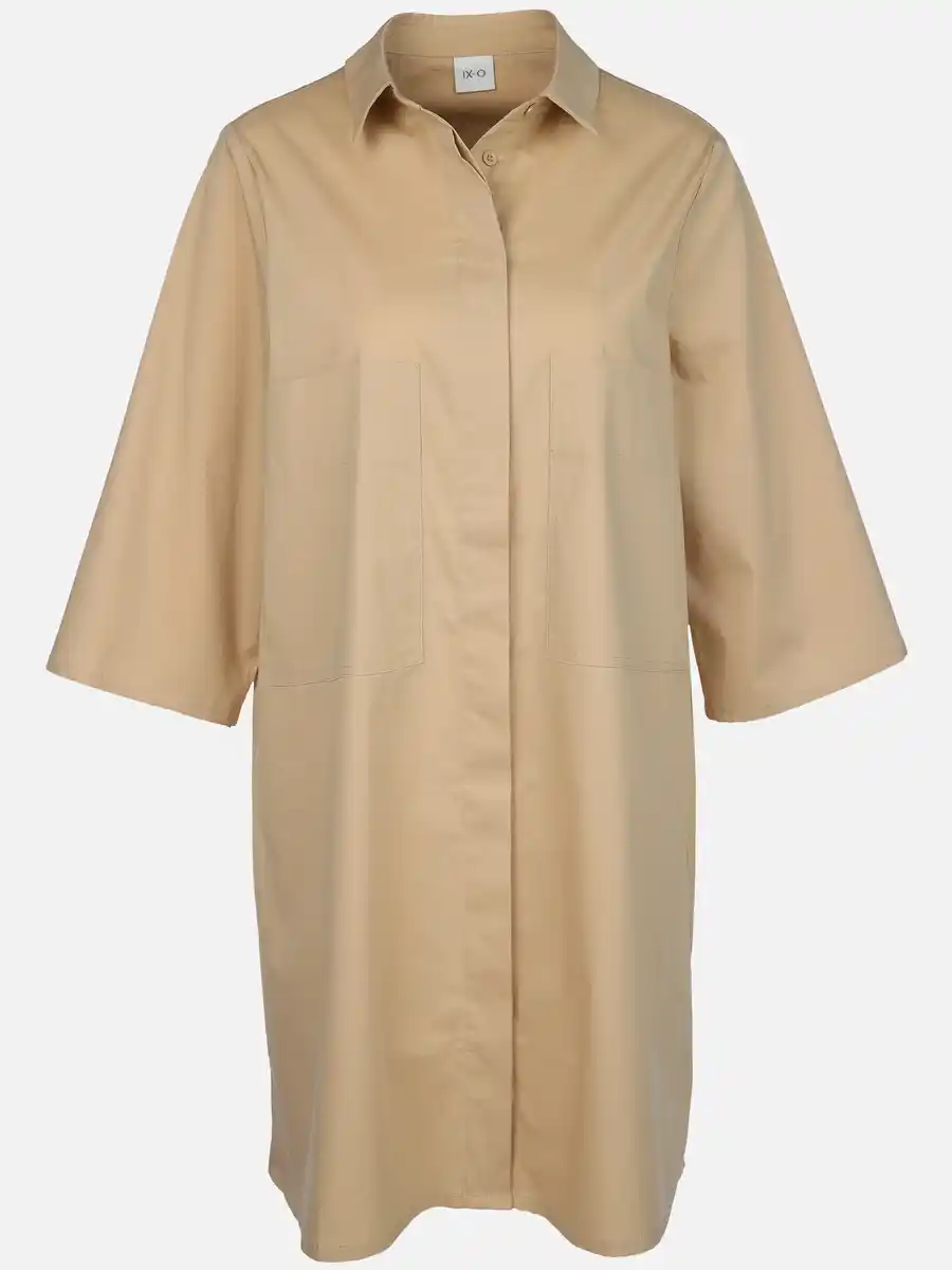 Bild 1 von Damen Blusenkleid unifarben Beige