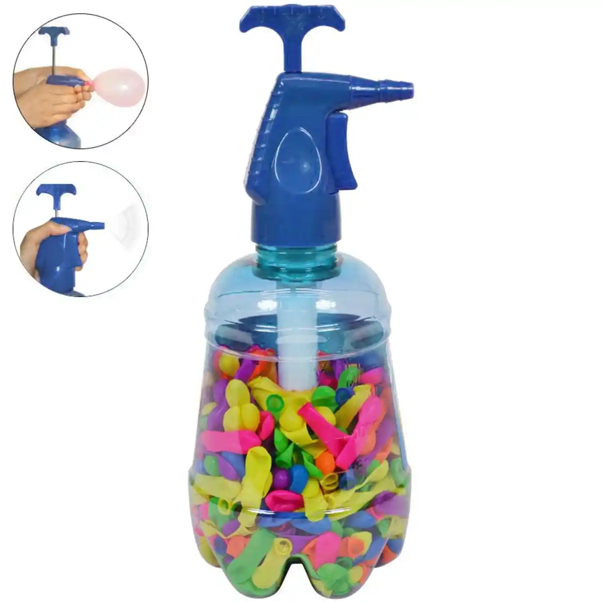 Bild 1 von Wasserbomben-Pumpe 33cm Farbige Pumpstation zum Aufblasen oder zum Befüllen von Ballons mit Wasser.