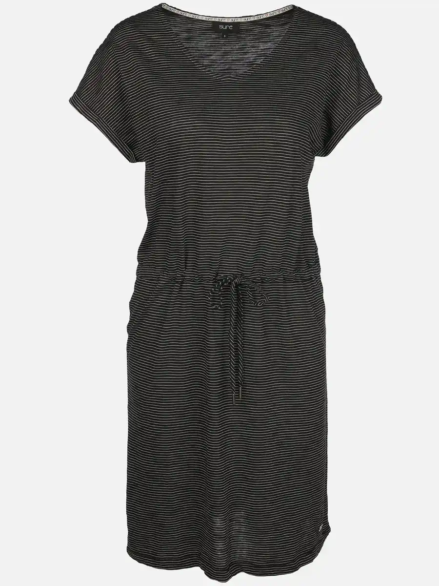 Bild 1 von Damen Jerseykleid mit Bindeband Schwarz