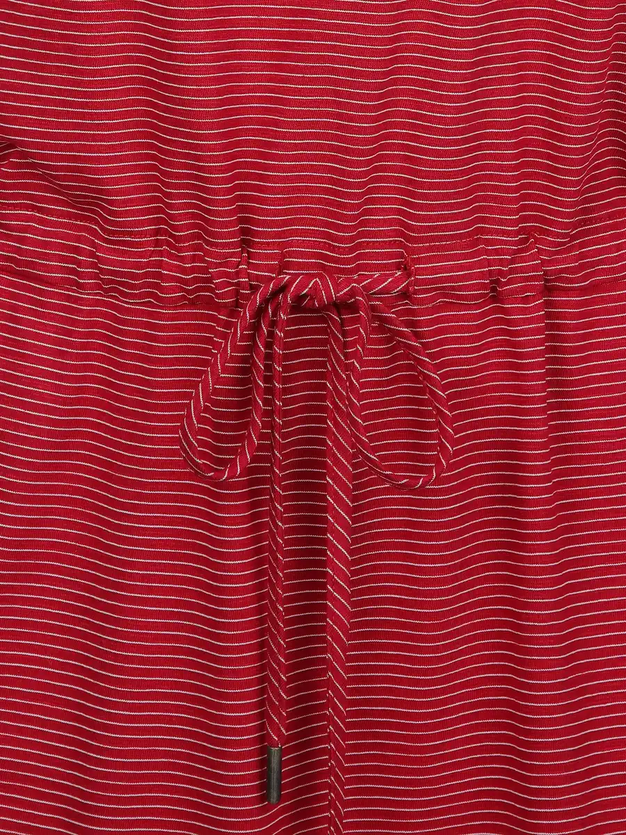 Bild 3 von Damen Jerseykleid mit Bindeband Rot