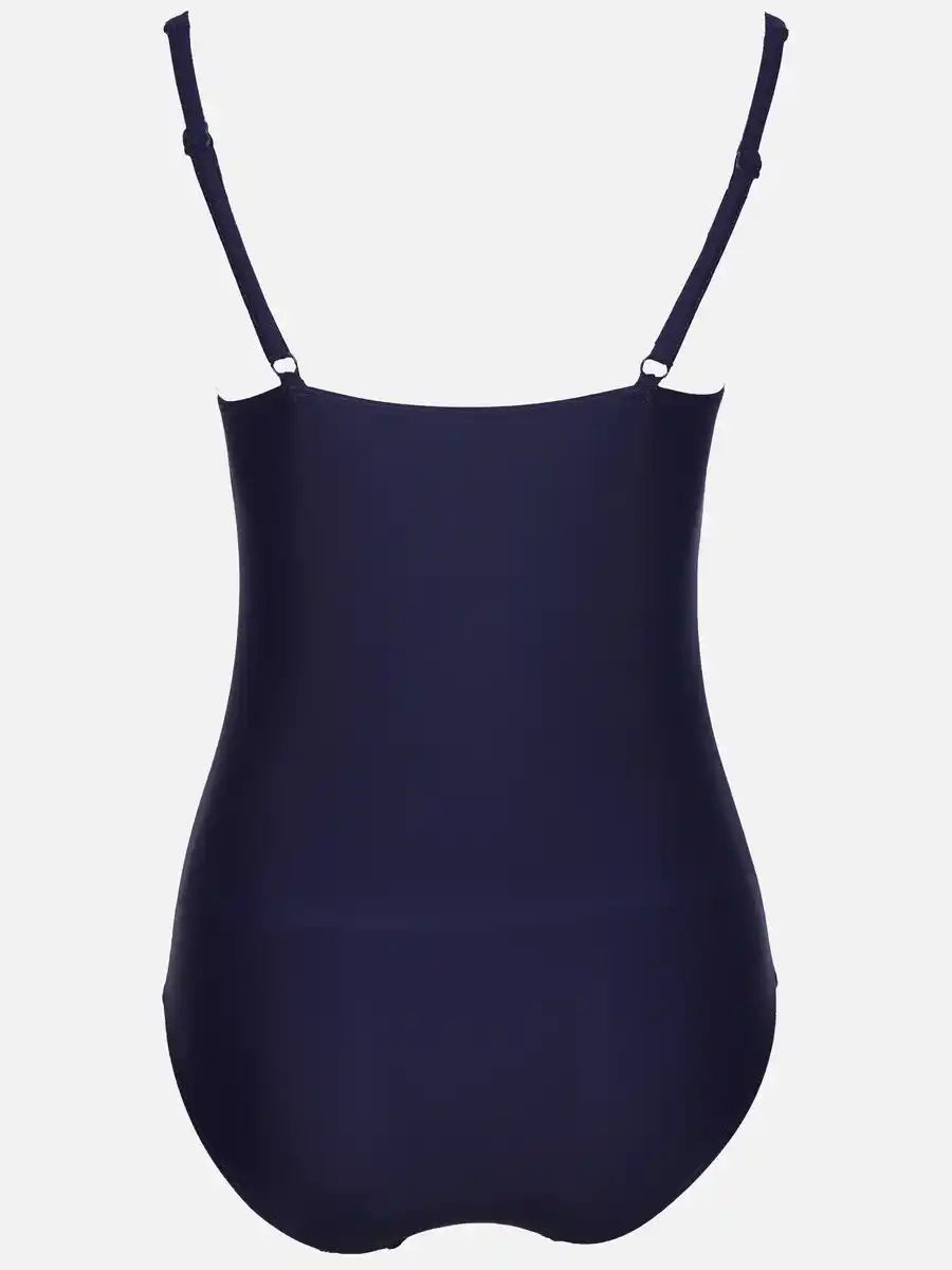 Bild 2 von Damen Badeanzug mit Streifen Blau