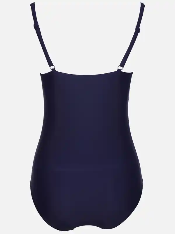 Bild 2 von Damen Badeanzug mit Streifen Blau