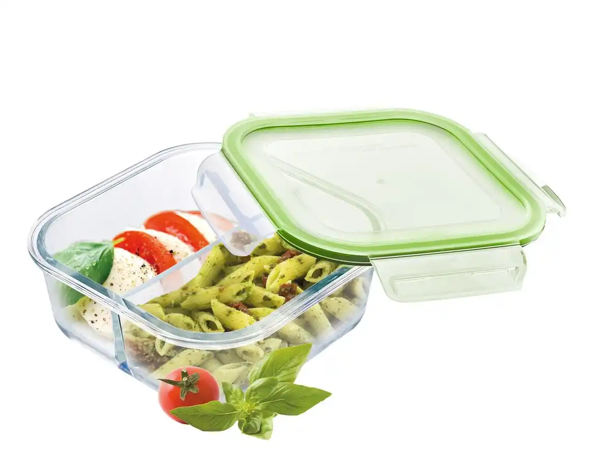 Bild 1 von Vorratsdose mit fester Abtrennung quadratisch