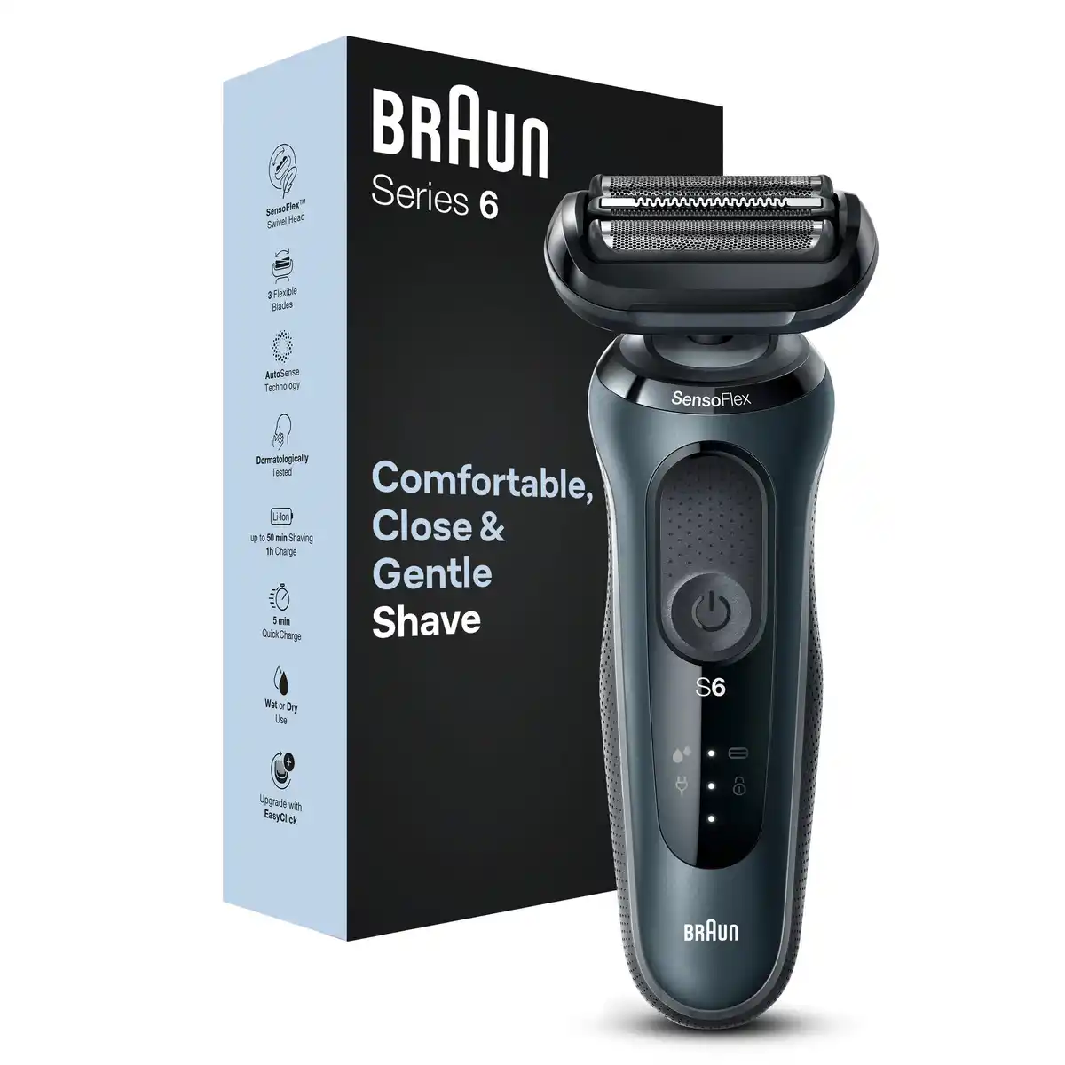 Bild 1 von BRAUN Rasierer Series 6 61-N1000S°, 1 Stk