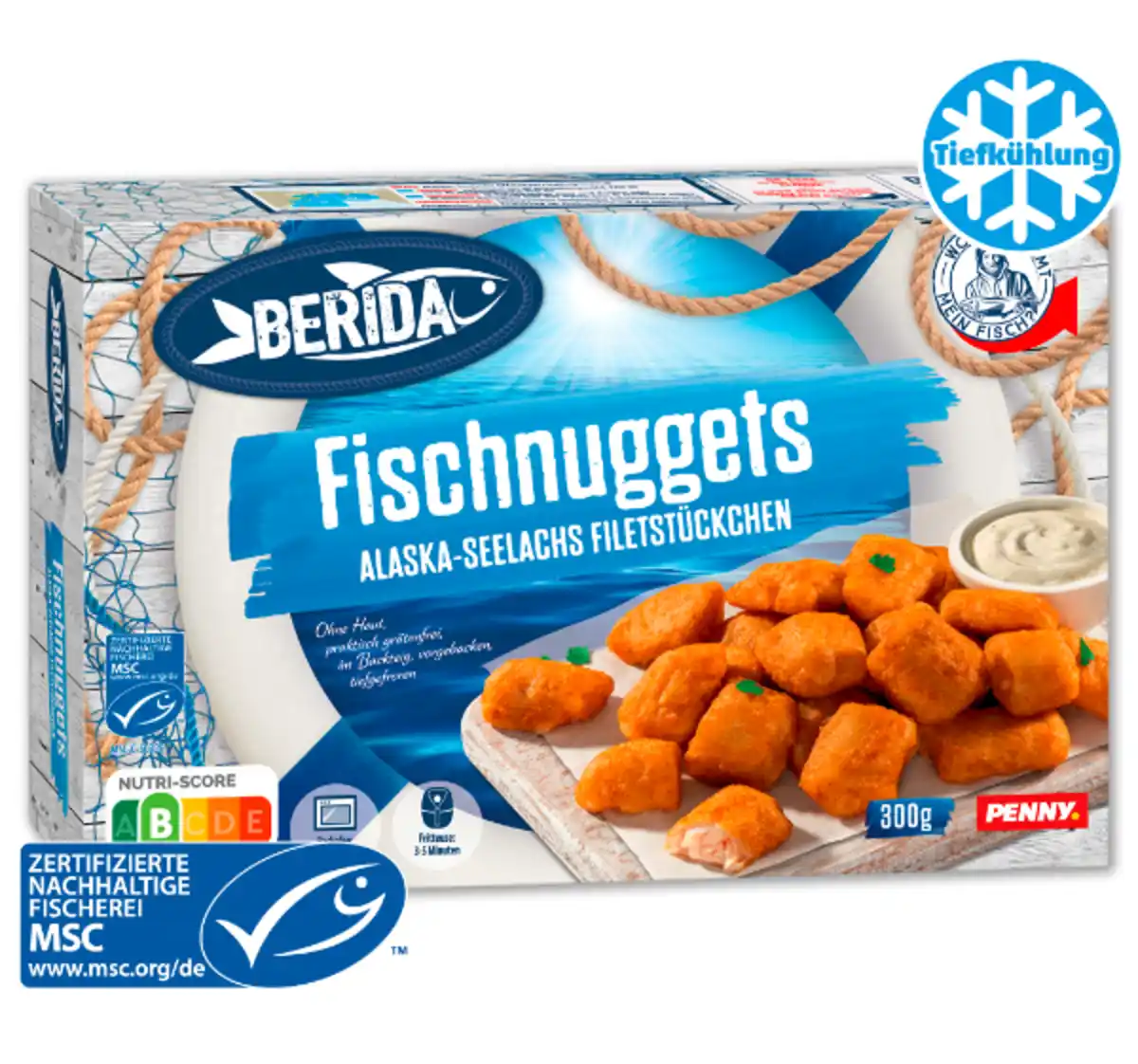 Bild 1 von BERIDA Fischnuggets*